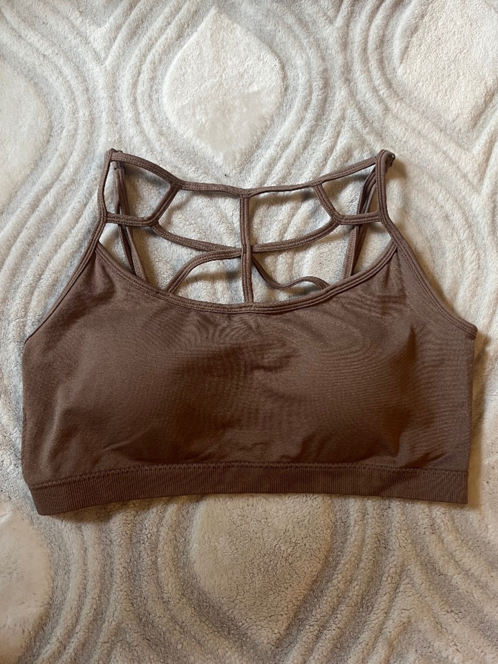 Brown/Tan Zenana Bralette